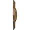 Ekena Millwork Oxford Ceiling Medallion, Hand-Painted Rubbed Bronze, 16 7/8"W x 11 3/4"H x 1 1/2"P CM16OXRZS - alternate 2